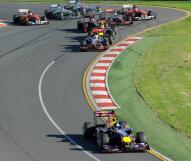 Vettel gana sin sufrir, Alonso cuarto