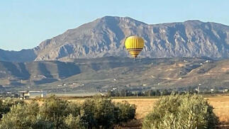 Vuelo en globo por Antequera