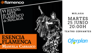 Entrada VI Bienal de Flamenco: Esencia Flamenca de Manuela Carrasco – 25 de junio